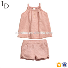 Good quality children summer dress clothes set